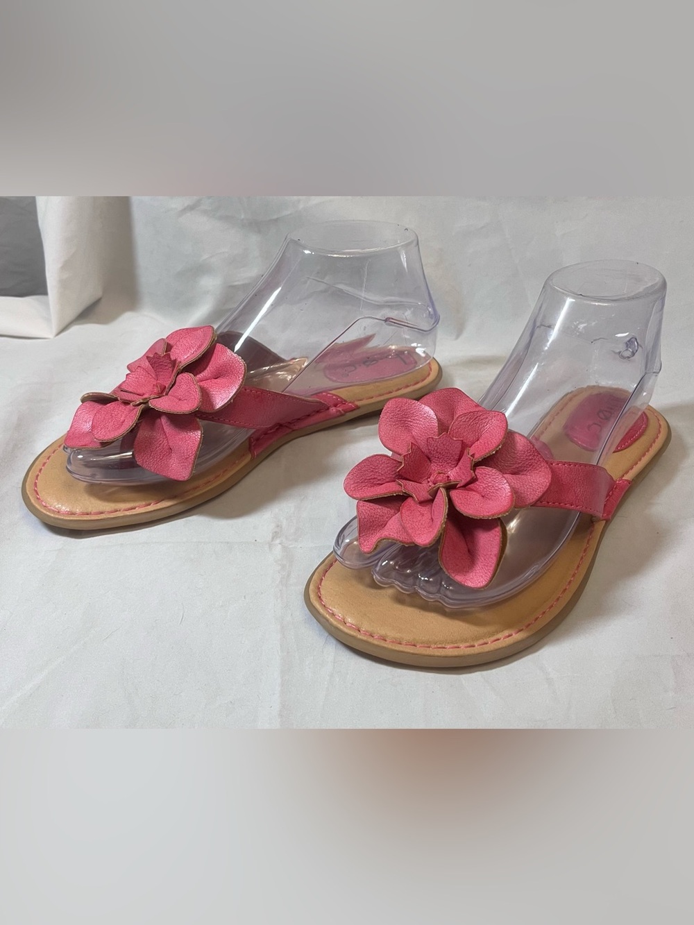 B.O.C. Women's Pink Floral Slide Sandals - Picture 2 of 5